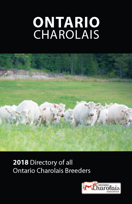 Ontario Charolais Association directory cover