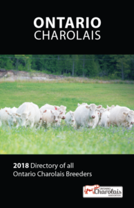 Ontario Charolais directory cover