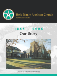 Holy Trinity Anglican Church anniversary book cover